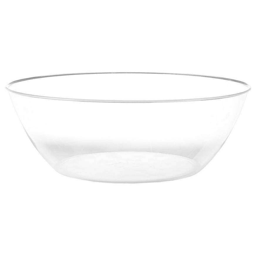 Party City Plastic Serving Bowl (clear)