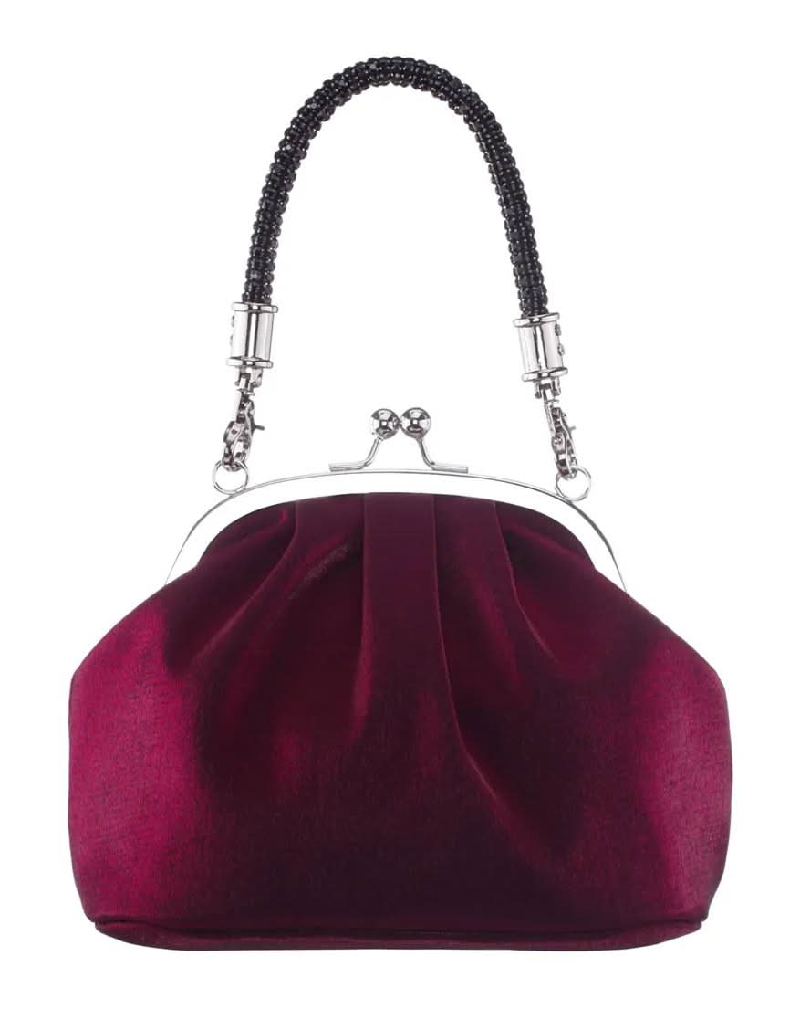 Nina Hyatt Satchel (Bordeaux One Size)