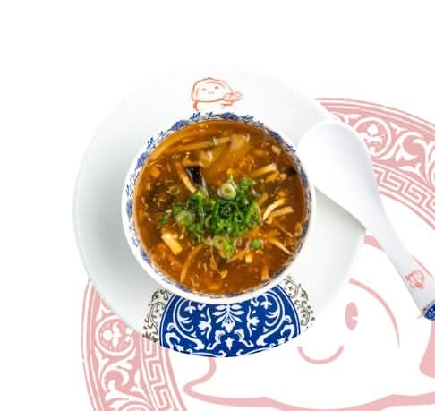 Small Hot and Sour Soup / Petit Soupe Aigre-Piquant