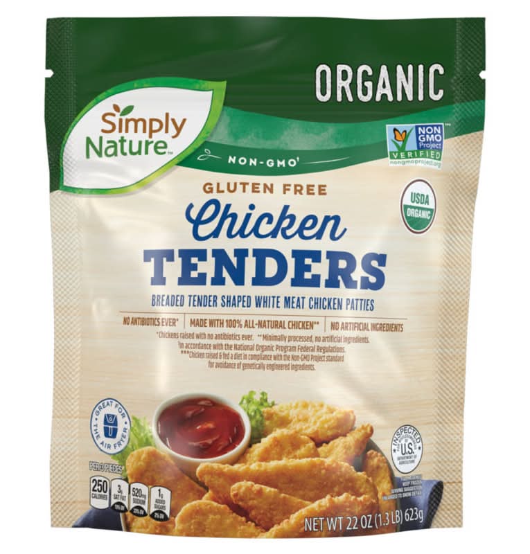 Simply Nature Organic Gluten Free Chicken Tenders (22 oz)