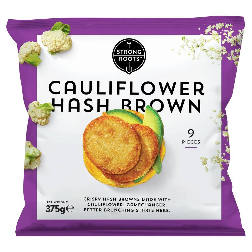 Strong Roots Cauliflower Hash Browns (375gr)