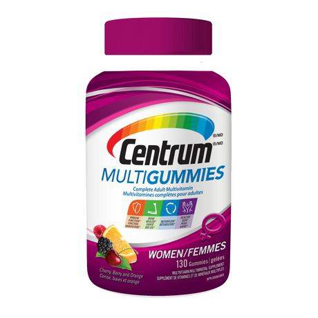 Centrum centrum multigummies womens multivitamin with calcium  - womens multivitamin with calcium multi gummies (130 units)