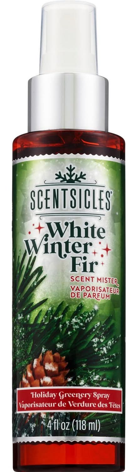 Scentsicles Scent Mister, White Winter Fir Scent, 4 Oz