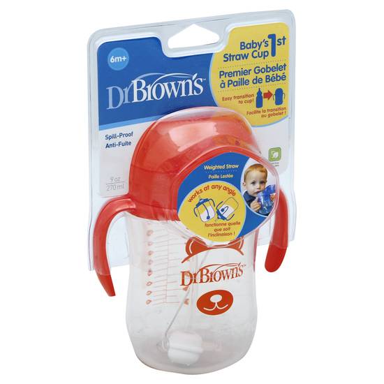 Dr Brown's 1st Straw Cup 270ml 6M