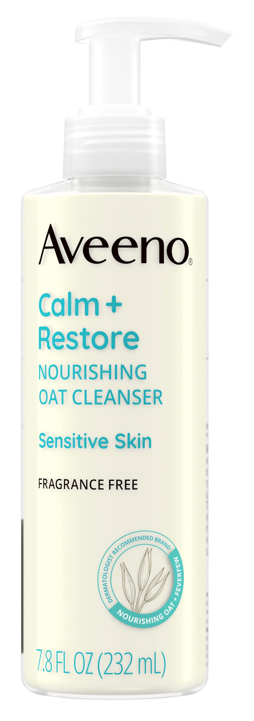 Aveeno Calm & Restore Oat Cleanser (7.8 fl oz)