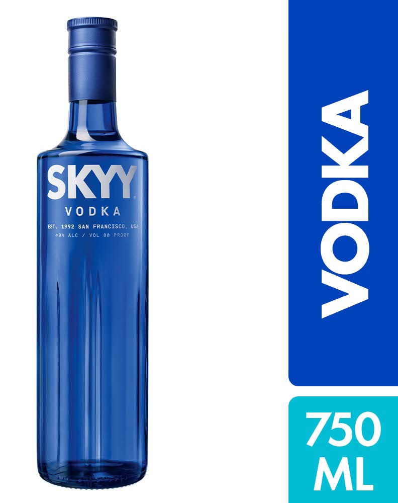 Skyy Vodka Unflavored Vodka (750 ml)