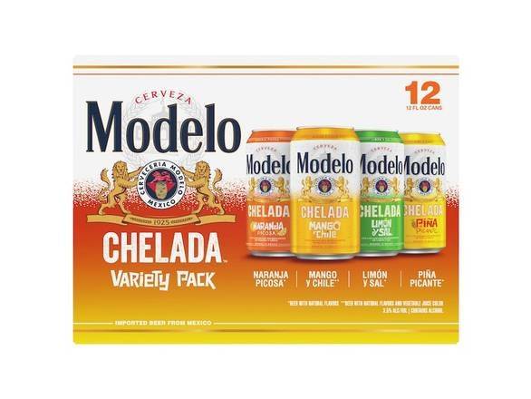 Modelo Chelada Mexican Beer (12 ct, 12 fl oz) (assorted)