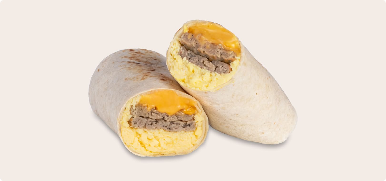 Turkey Sausage, Egg & Cheese Burrito