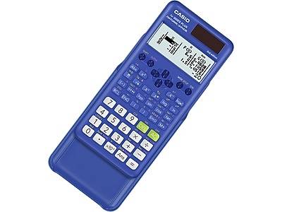 Casio 2nd Edition 16-digit Solar Powered Scientific Calculator (blue )