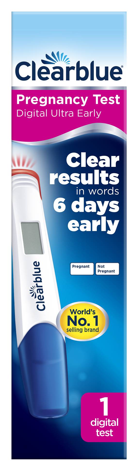 Clearblue Digital Ultra Early Pregnancy Test