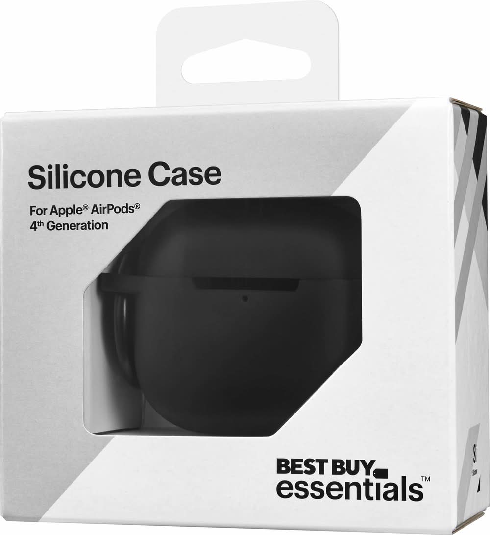 Best Buy essentials Case for Apple AirPods - Thumbnail 3