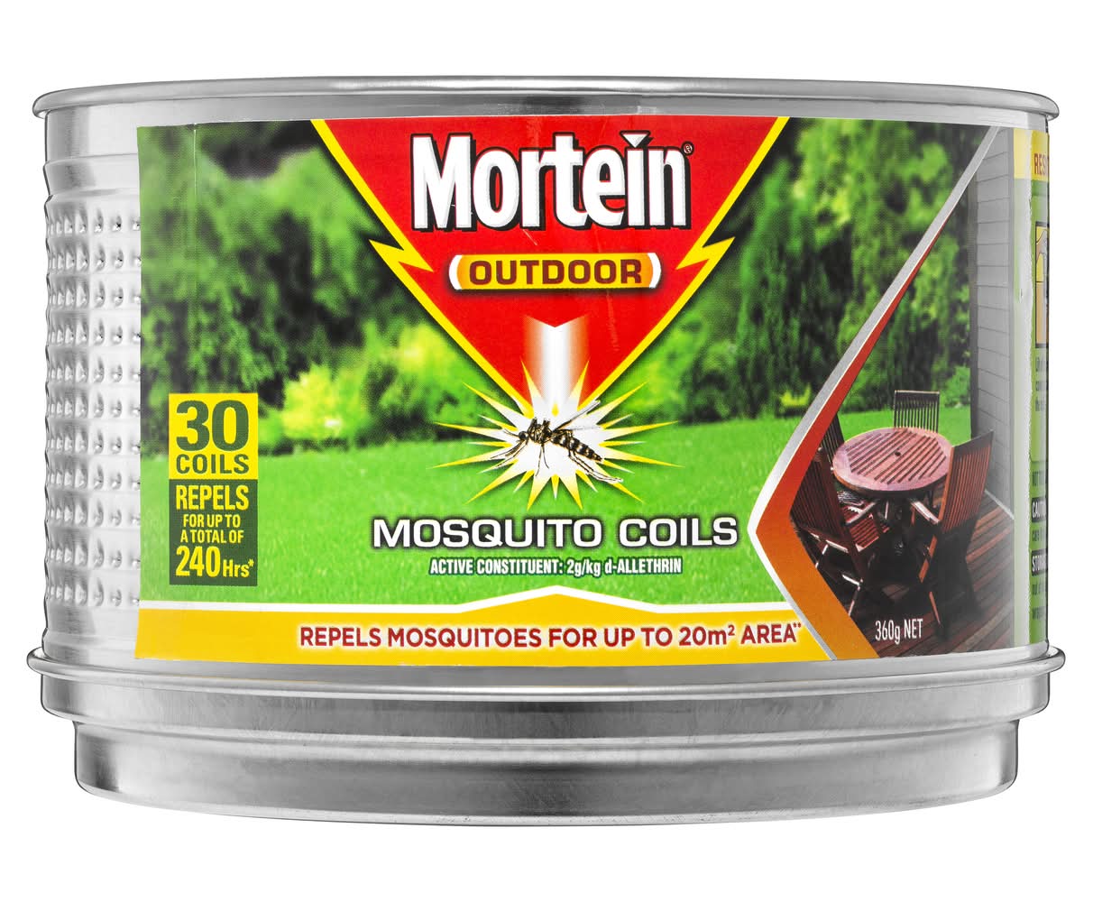 Mortein Outdoor Mosquito Coils (360g, 30 pack)
