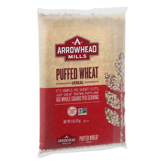 Arrowhead Mills Puffed Wheat Cereal (6 oz)