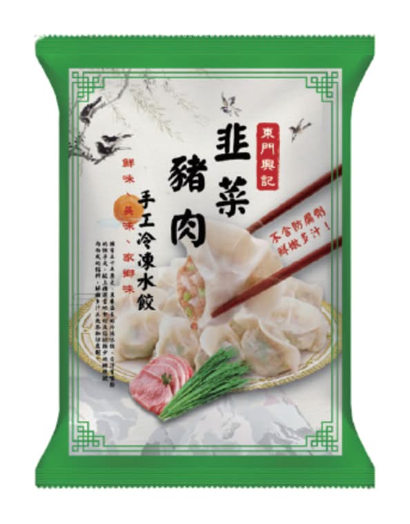 東門 興記韭菜豬肉水餃 650g <650g克 x 1 x 1Bag包>