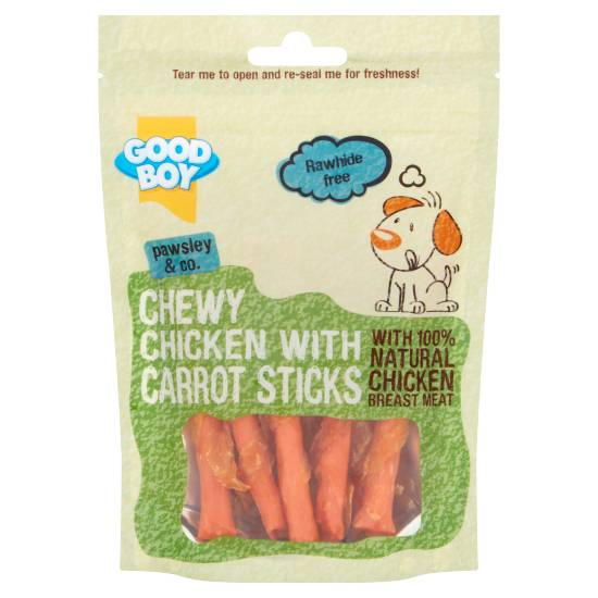 Good Boy Chew Chicken With Carrot Sticks