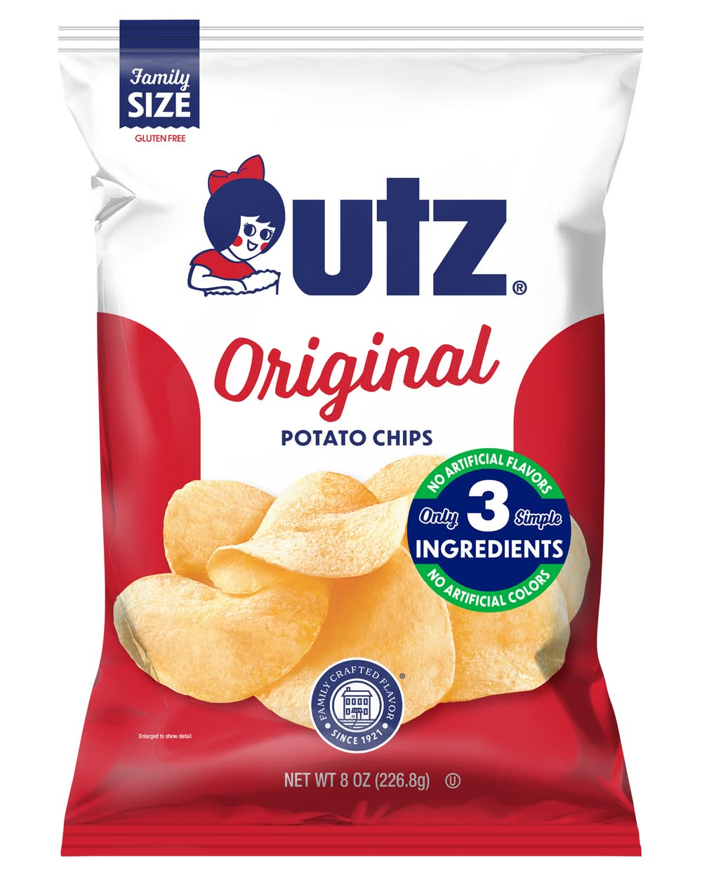 Utz Original Potato Chips (8 oz)