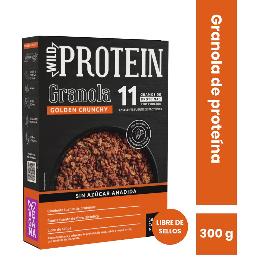 Wild Protein · Granola golden crunchy (300 g)
