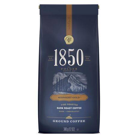 1850 Midnight Gold Ground Coffee (340 g)