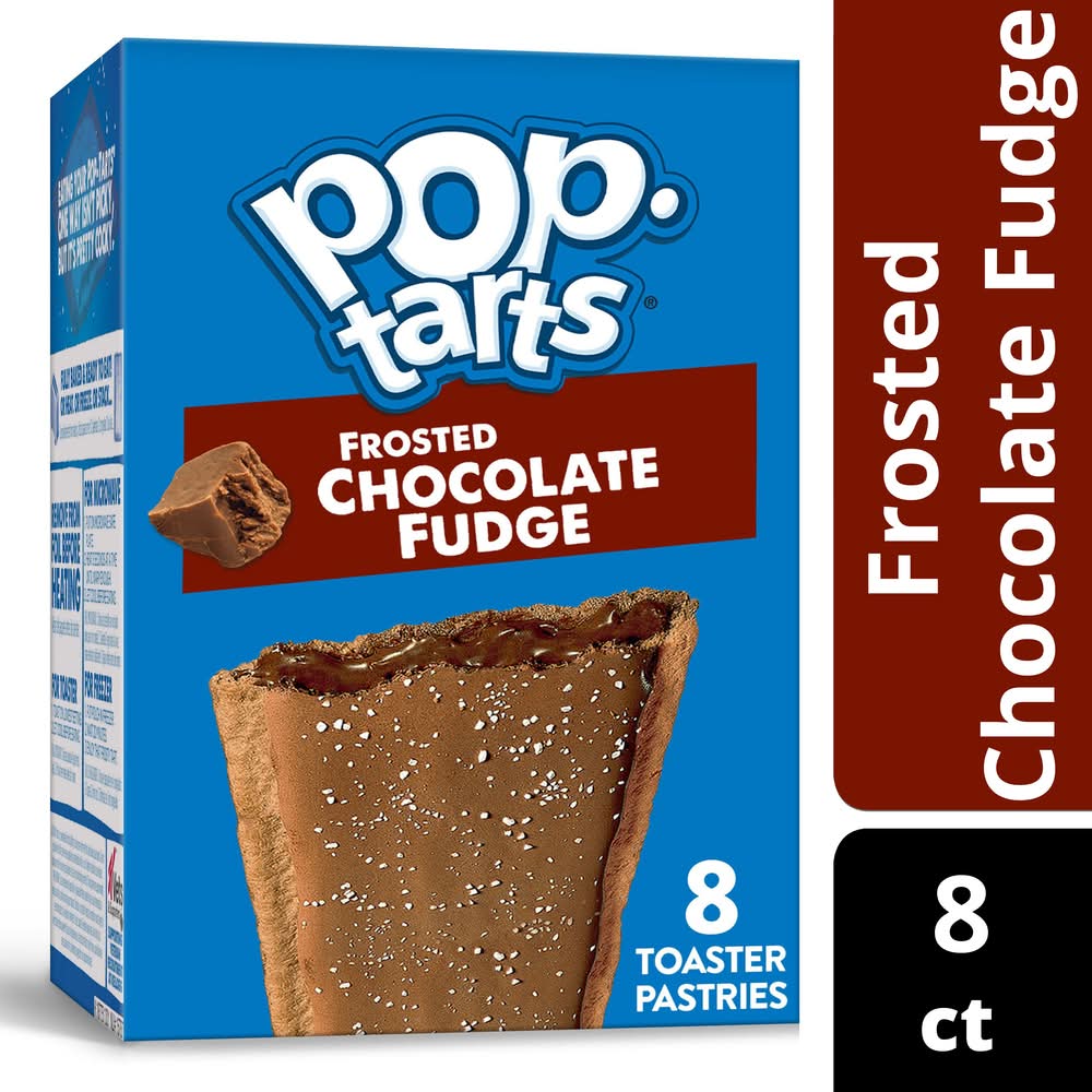 Pop-Tarts Frosted Chocolate Fudge Toaster Pastries (1.69 oz, 8 ct)