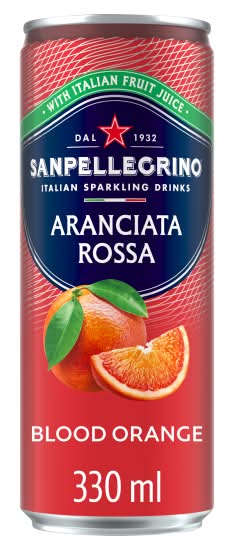 San Pellegrino Aranciata Rossa, Sparkling Blood Juice (330ml)