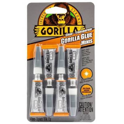 Gorilla Glue Clear Mini Tubes (4 ct)