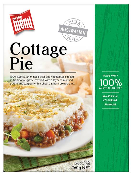 On The Menu Cottage Pie 260g