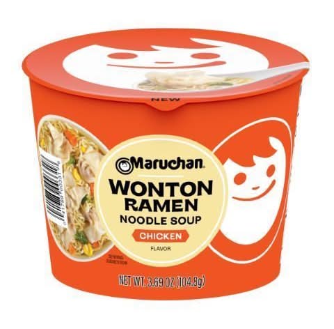 Maruchan Wonton Ramen Noodle Soup Chicken 3.69oz