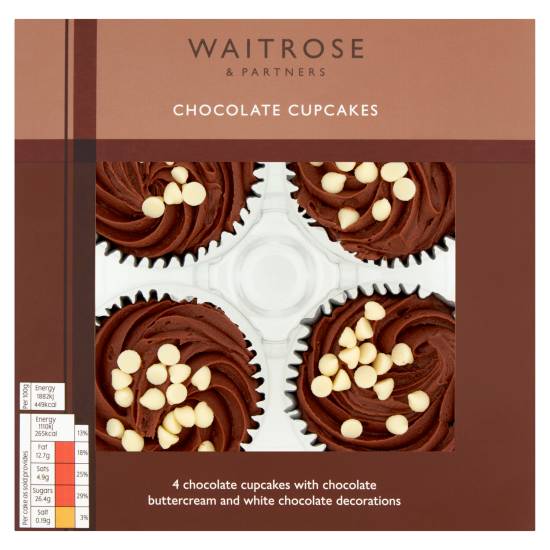 Waitrose Chocolate Cupcakes