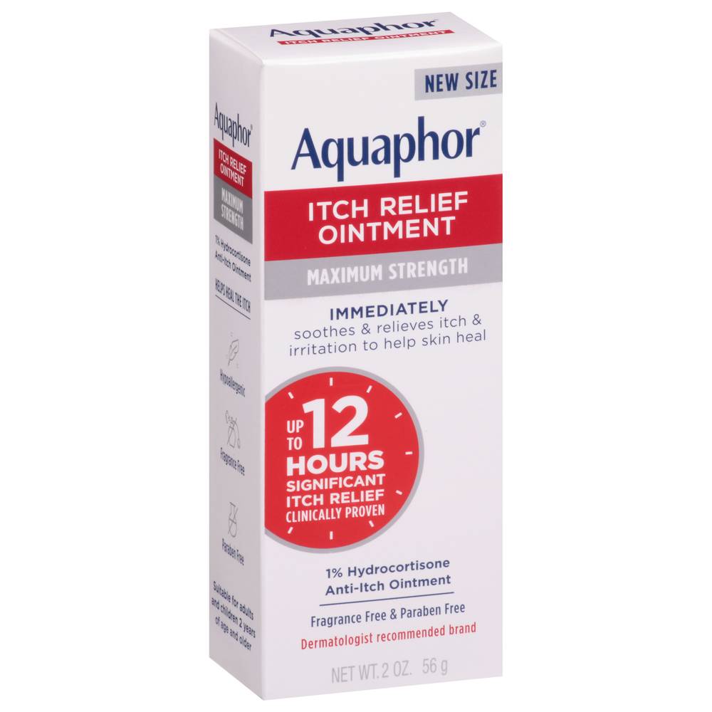 Aquaphor Maximum Strength Itch Relief Ointment