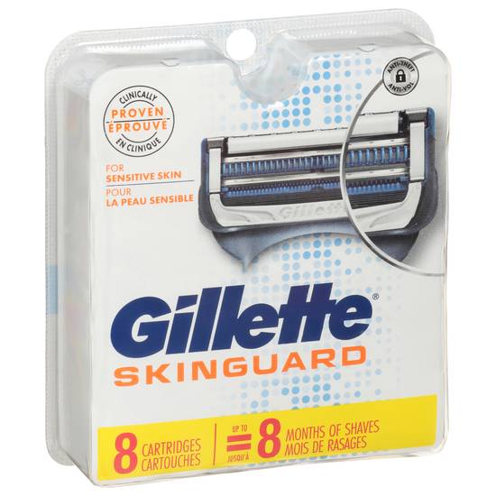 Gillette Skinguard Sensitive Skin Razor Cartridges (8 ct)