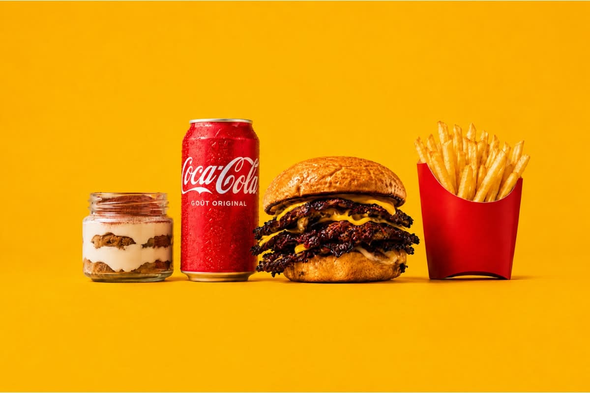 MENU GOURMAND 🍔🍟🥤🍪