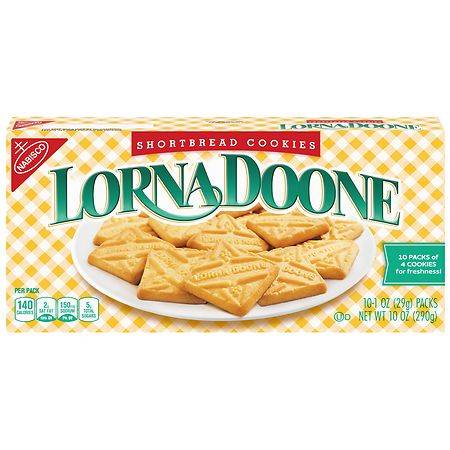 Lorna Doone Shortbread Cookies Vanilla - 1.0 oz x 10 pack