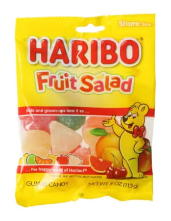 Haribo® Fruit Salad Gummi Candy 4oz