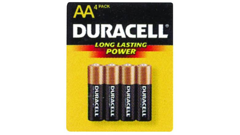 Duracell AA Batteries - 4 Pack Alkaline