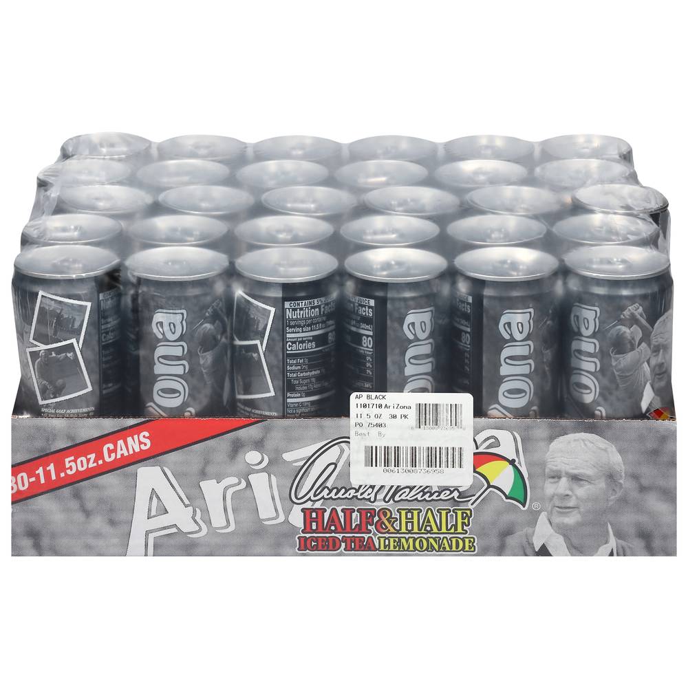 Arizona Half & Half Ice Tea Lemonade (30 pack, 11.5 oz)