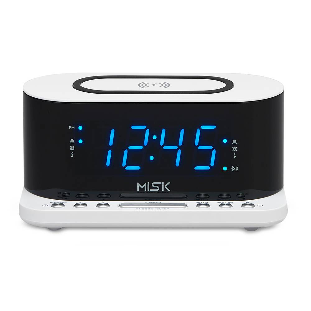 Misik radio reloj despertador (1 pieza)