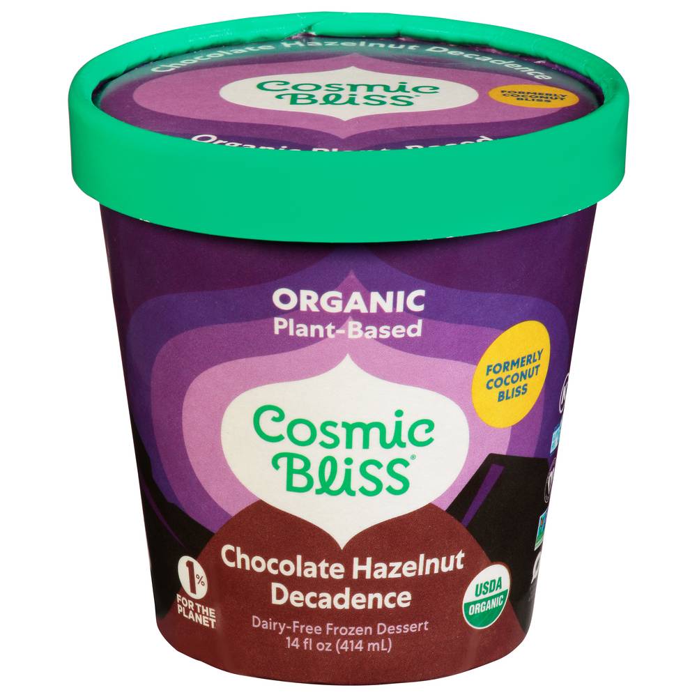 Cosmic Bliss Chocolate Hazelnut Decadence Dairy Free Frozen Dessert (14.7 oz)