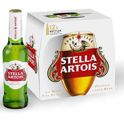 Stella Artois 12 Pack 11.2oz Bottle