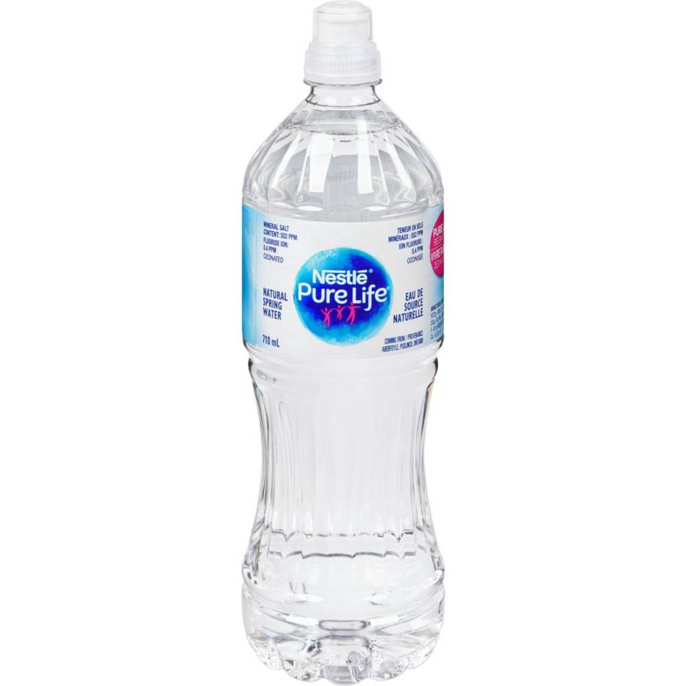 Pure Life Natural Spring Water (12 x 710 ml)