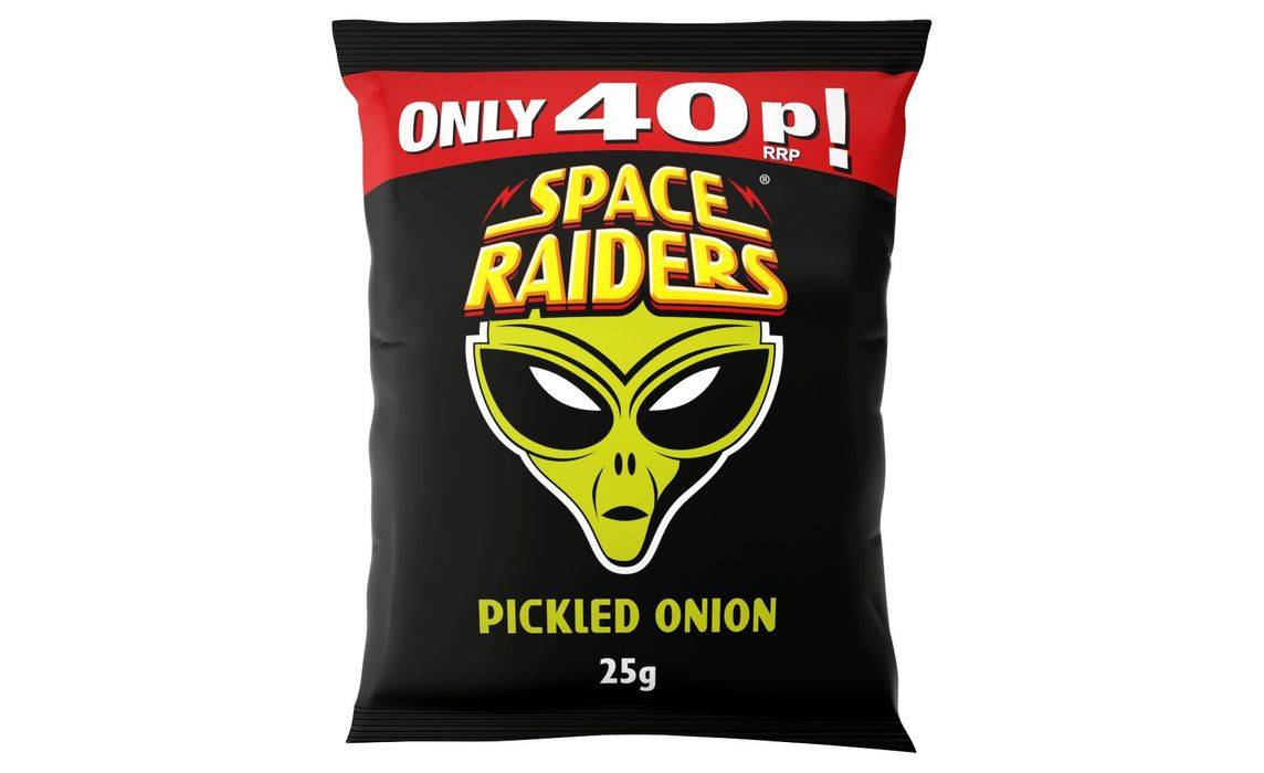 Space Raiders Pickled Onion 25g (404749)