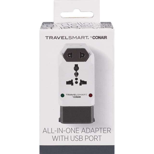 Conair Travelsmart Adaptr Usb & Outlt