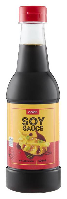 Coles Soy Sauce (500mL)