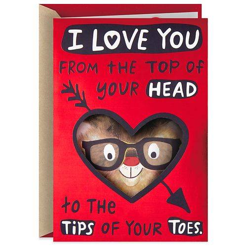 Order Hallmark Funny Valentine's Day Card for Significant Other (Head to Your Toes) S46 - 1.0 ea food online from Walgreens store, NEW BERN on bringmethat.com