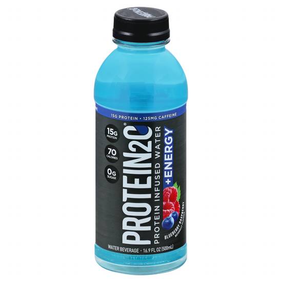 Protein2o Blueberry Raspberry Protein Infused Water + Energy (16.9 fl oz)