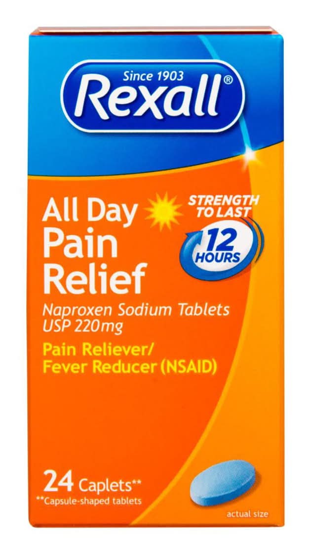 Rexall Extra Strength Pain Relief Caplets 24 Ct