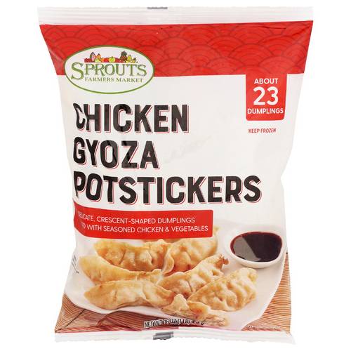 Sprouts Chicken Gyoza Potstickers