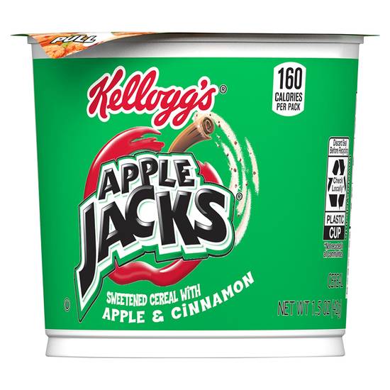 Kellogg's Apple Jacks Cereal (apple-cinnamon)