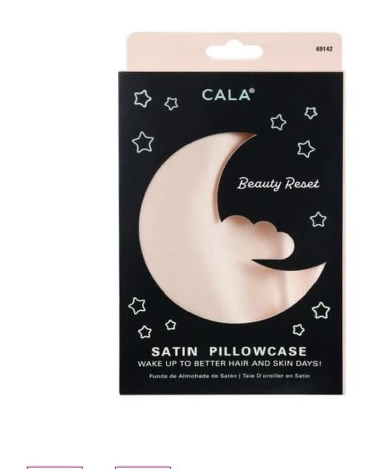 Cala Satin Pillowcase - Ivory