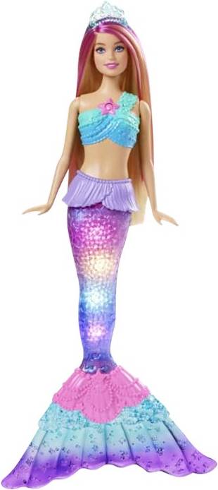 Barbie Dreamtopia Twinkle Lights Mermaid Doll Age 3y+