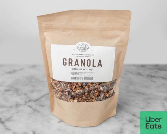 Granola chocolade hazelnoot